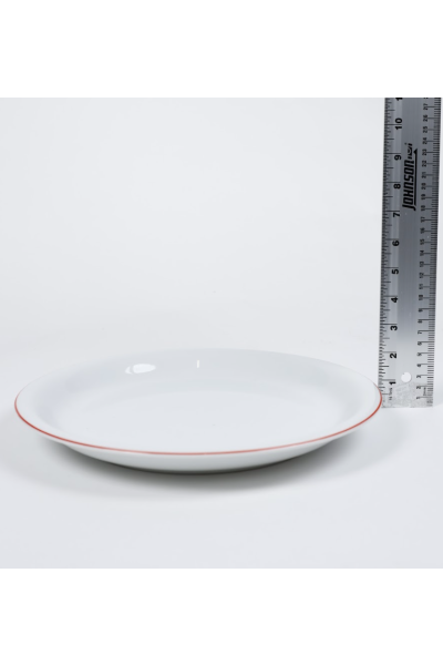 Red Stripe Plate (6)